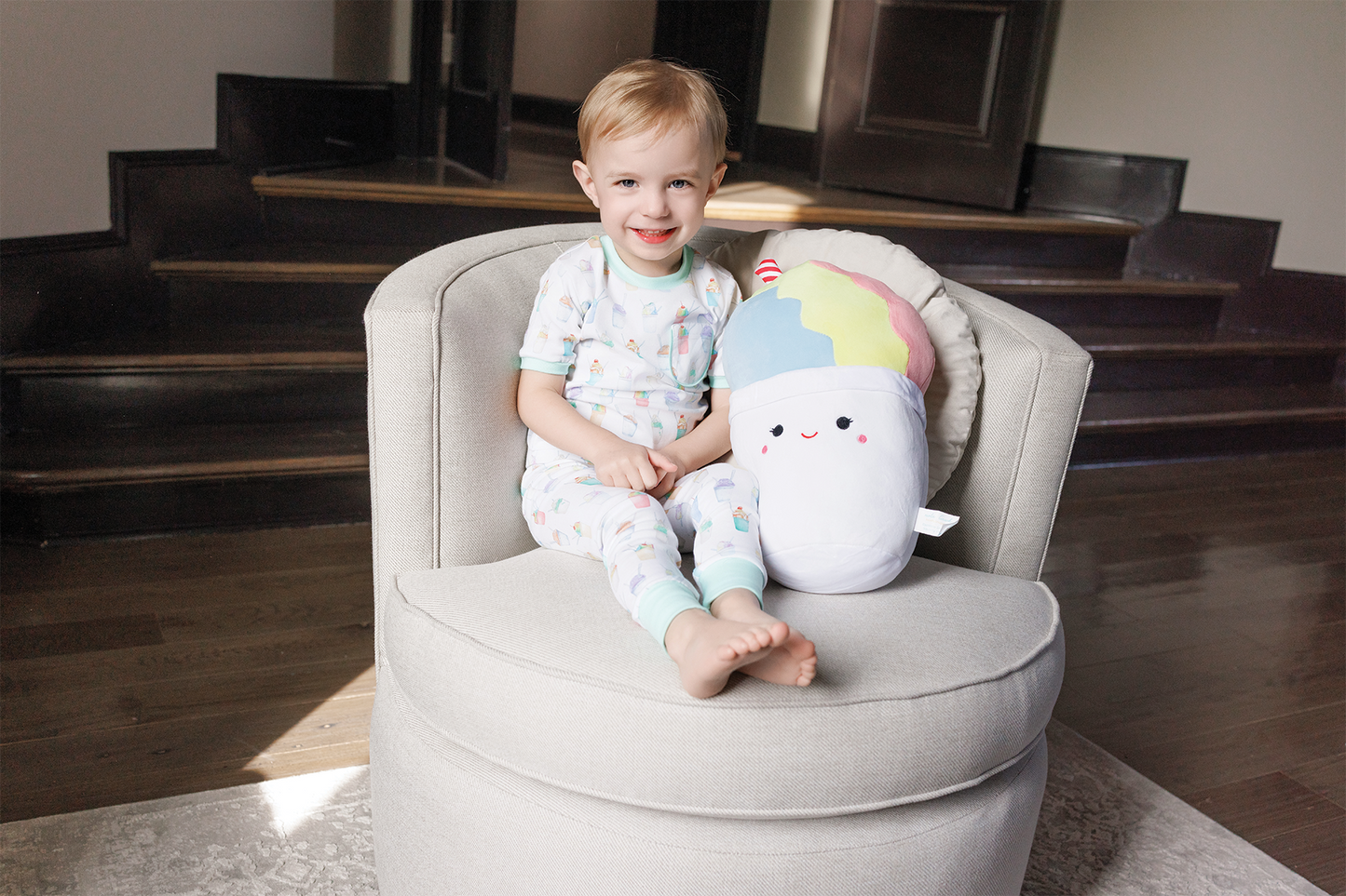 Snoball Organic Cotton Pajama Set-Rogue Magnolia Custom Designs