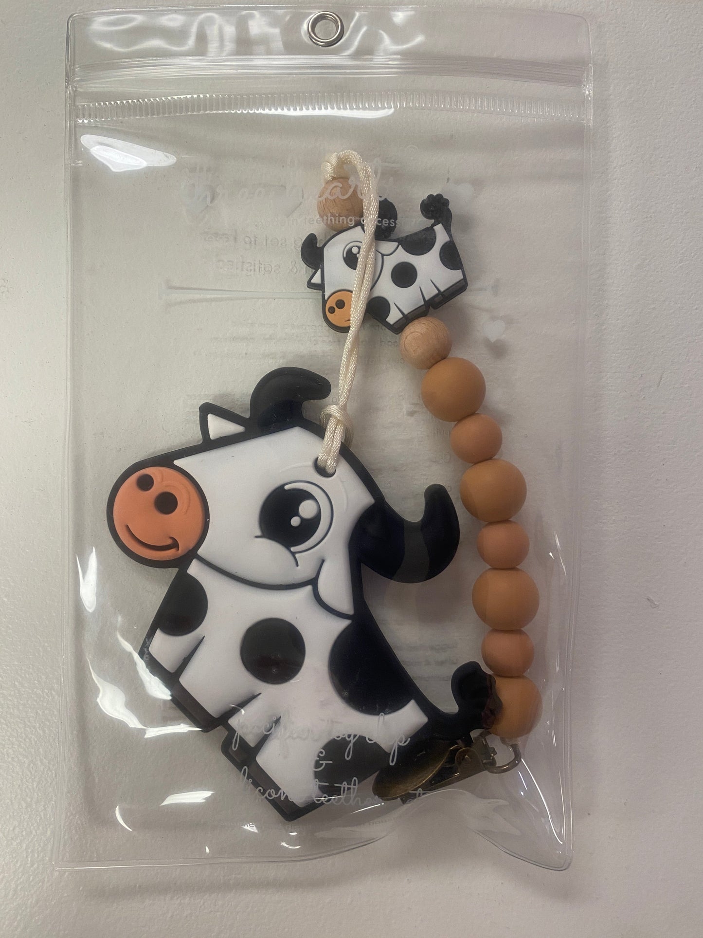 Pacifier Toy Clip & Teether Set