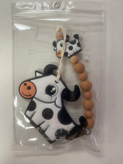 Pacifier Toy Clip & Teether Set