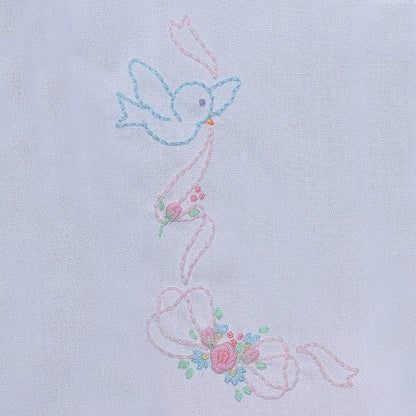 Birds w/ Bows Diaper Set