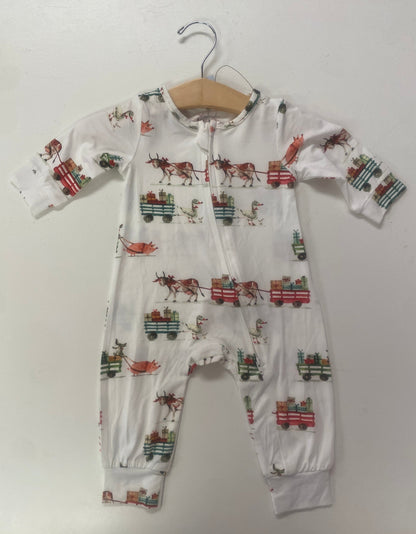 Tickety-Boo On the Farm Christmas Romper