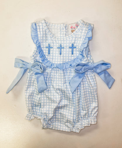 Cross Embroidery Girl Bubble