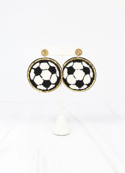 Goalie Soccer Earring