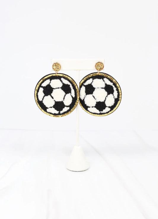 Goalie Soccer Earring