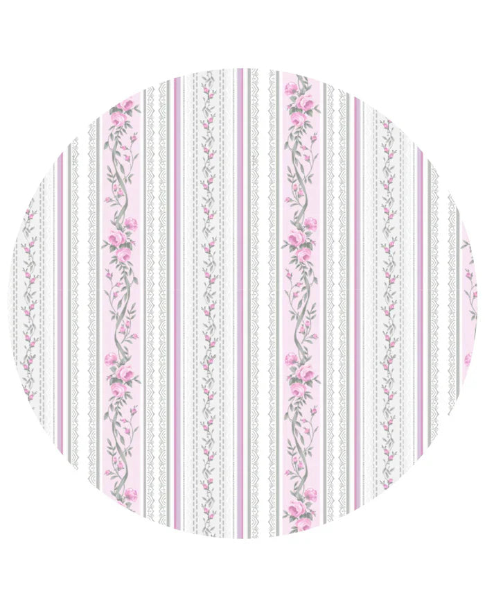 Josephine Ruffled Zippered Footie – Bamboo Baby Sleeper with Floral Print & Heart Grips