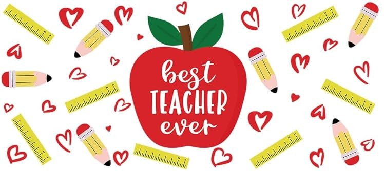 Teacher Acrylic Can Cup-Rogue Magnolia Custom Designs
