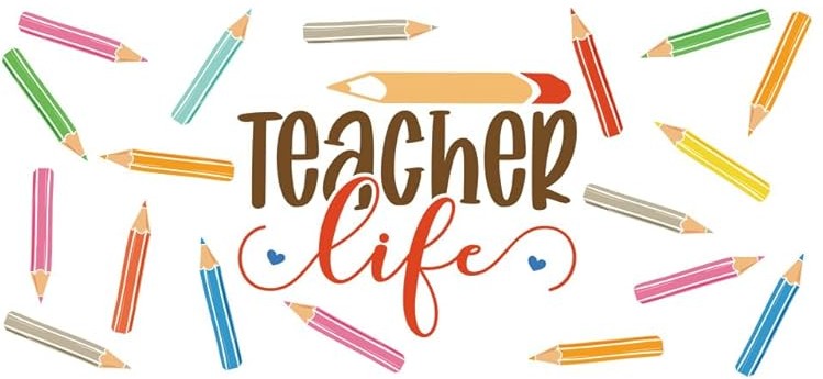 Teacher Acrylic Can Cup-Rogue Magnolia Custom Designs