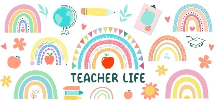 Teacher Acrylic Can Cup-Rogue Magnolia Custom Designs