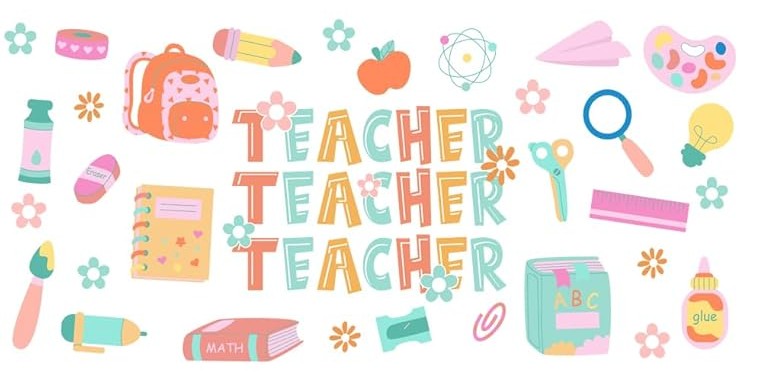 Teacher Acrylic Can Cup-Rogue Magnolia Custom Designs