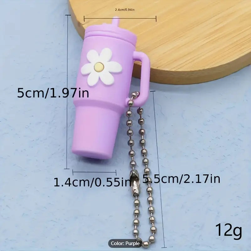 Silicone Tumbler Charm / Keychain-Rogue Magnolia Custom Designs