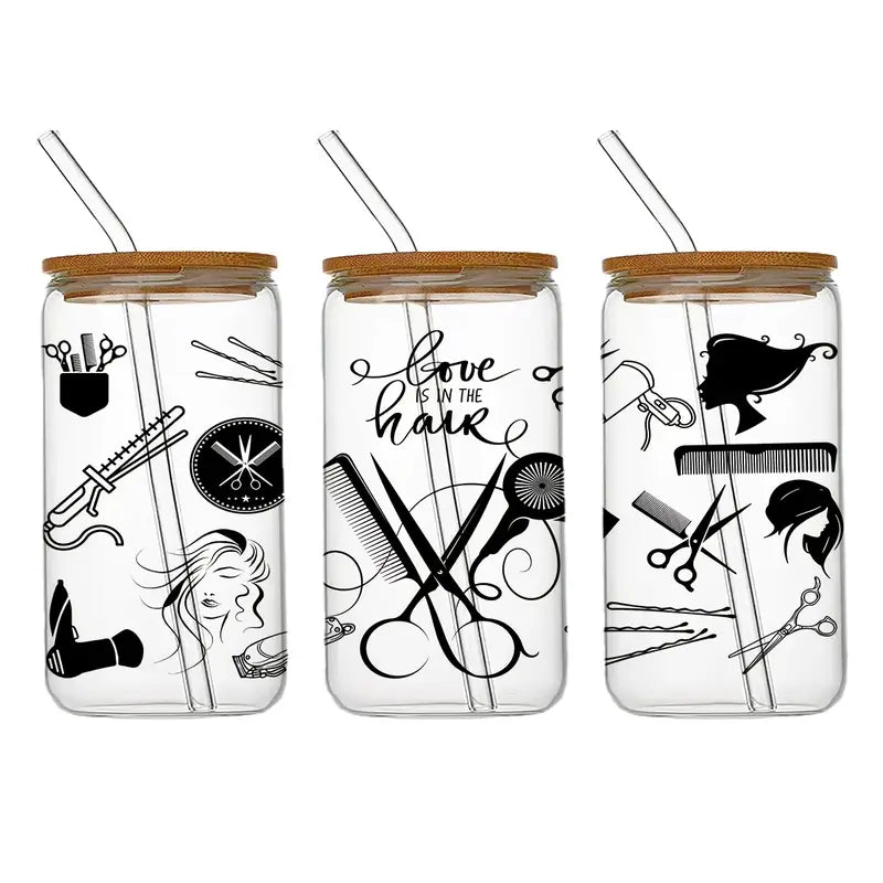 Hairstylist Acrylic Can Cups-Rogue Magnolia Custom Designs