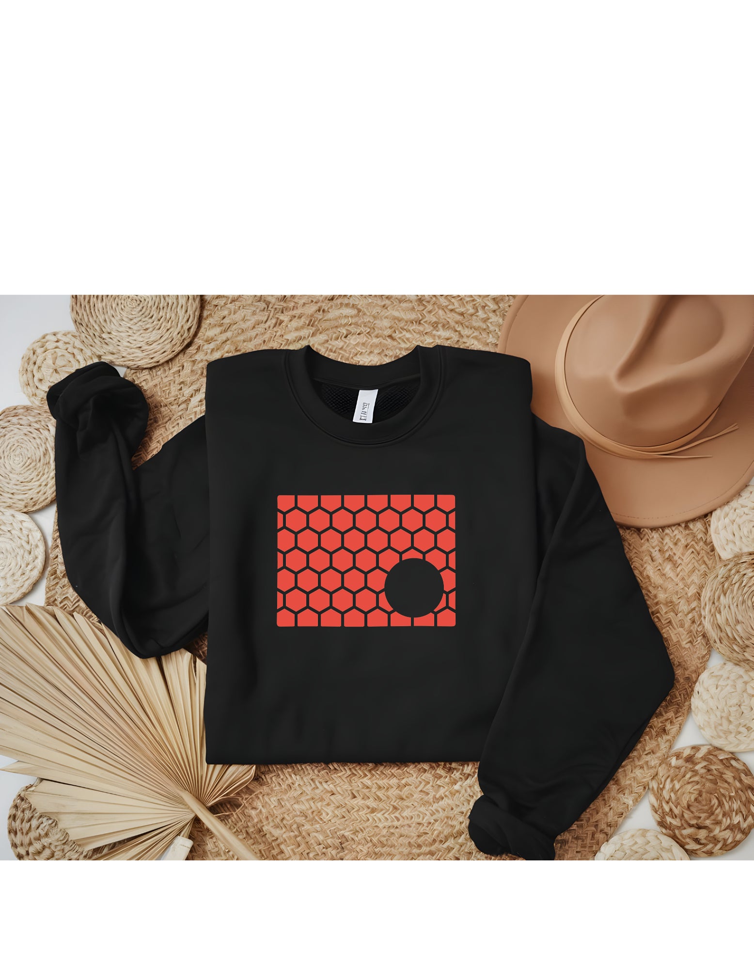 Colorado Honeycomb Monogrammed Sweatshirt-Rogue Magnolia Custom Designs