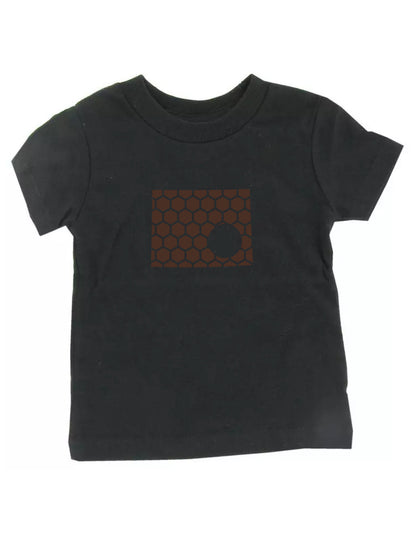 Wyoming Honeycomb Crewneck T-Shirt-Rogue Magnolia Custom Designs