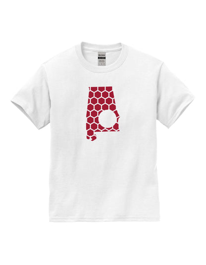 Arizona Honeycomb Crewneck T-Shirt-Rogue Magnolia Custom Designs