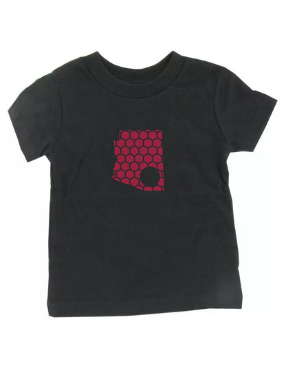 Arizona Honeycomb Crewneck T-Shirt-Rogue Magnolia Custom Designs