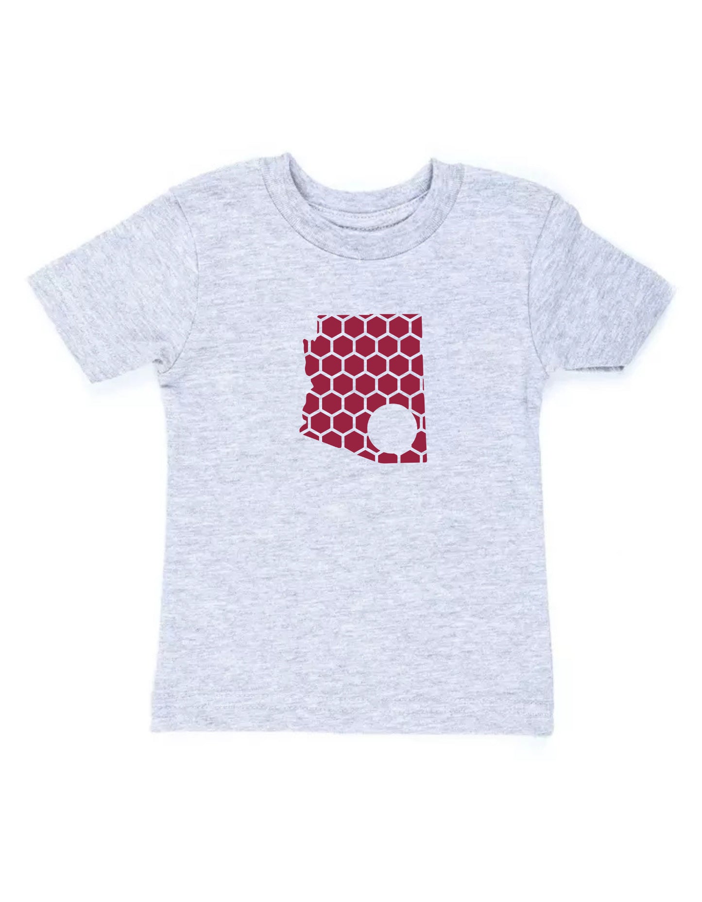 Arizona Honeycomb Crewneck T-Shirt-Rogue Magnolia Custom Designs