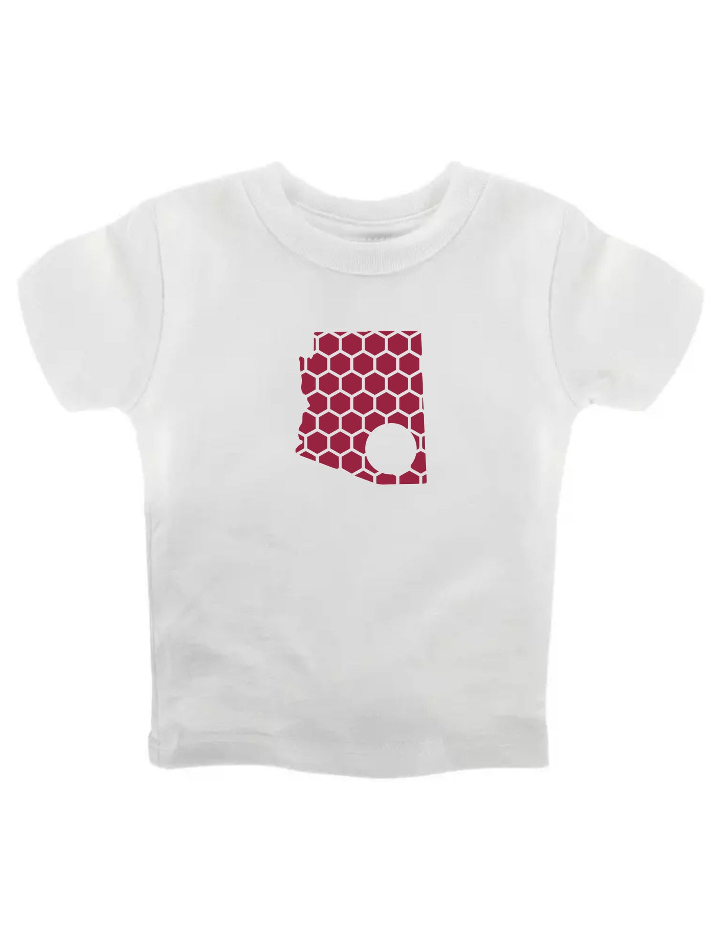 Arizona Honeycomb Crewneck T-Shirt-Rogue Magnolia Custom Designs
