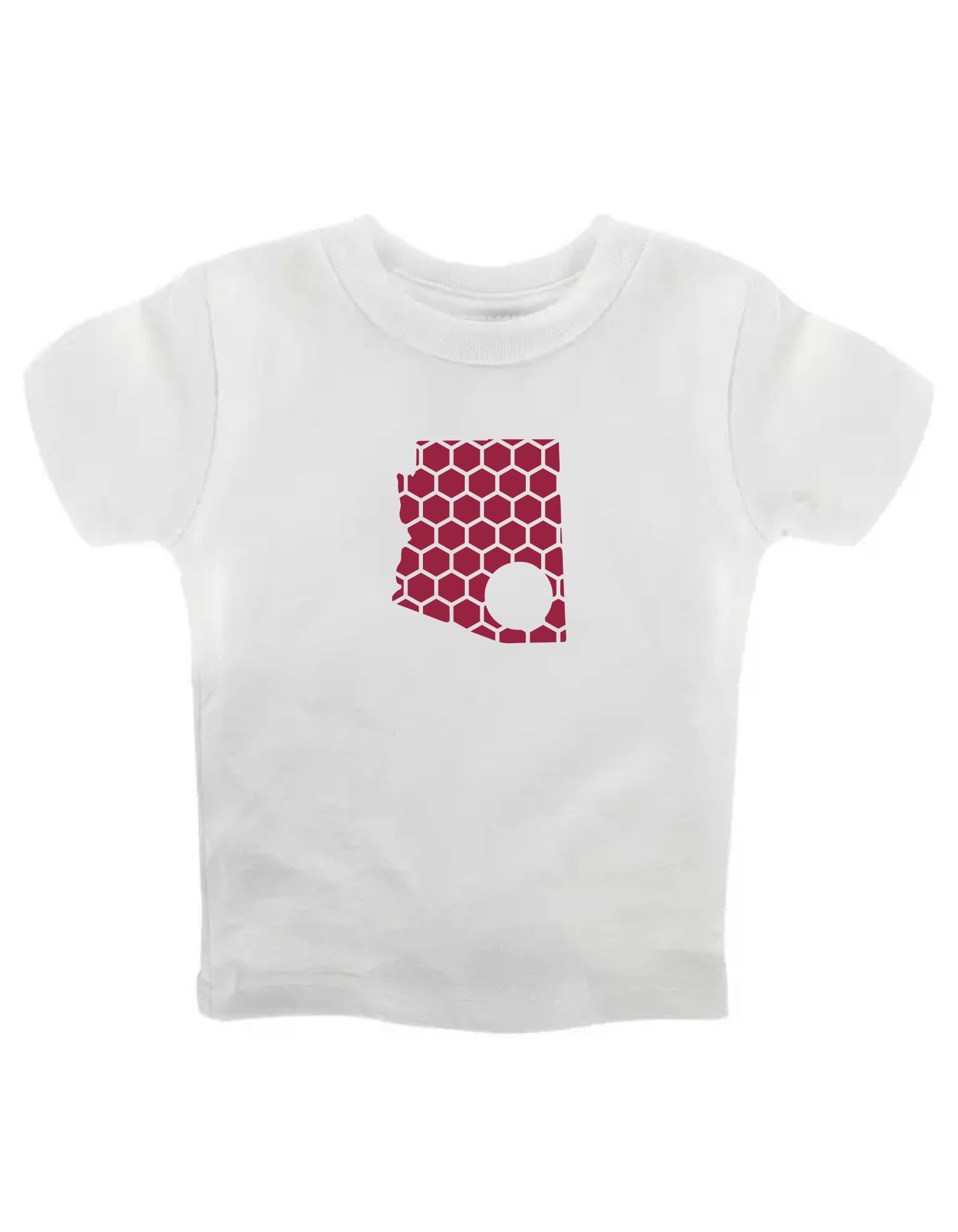 Arizona Honeycomb Crewneck T-Shirt-Rogue Magnolia Custom Designs