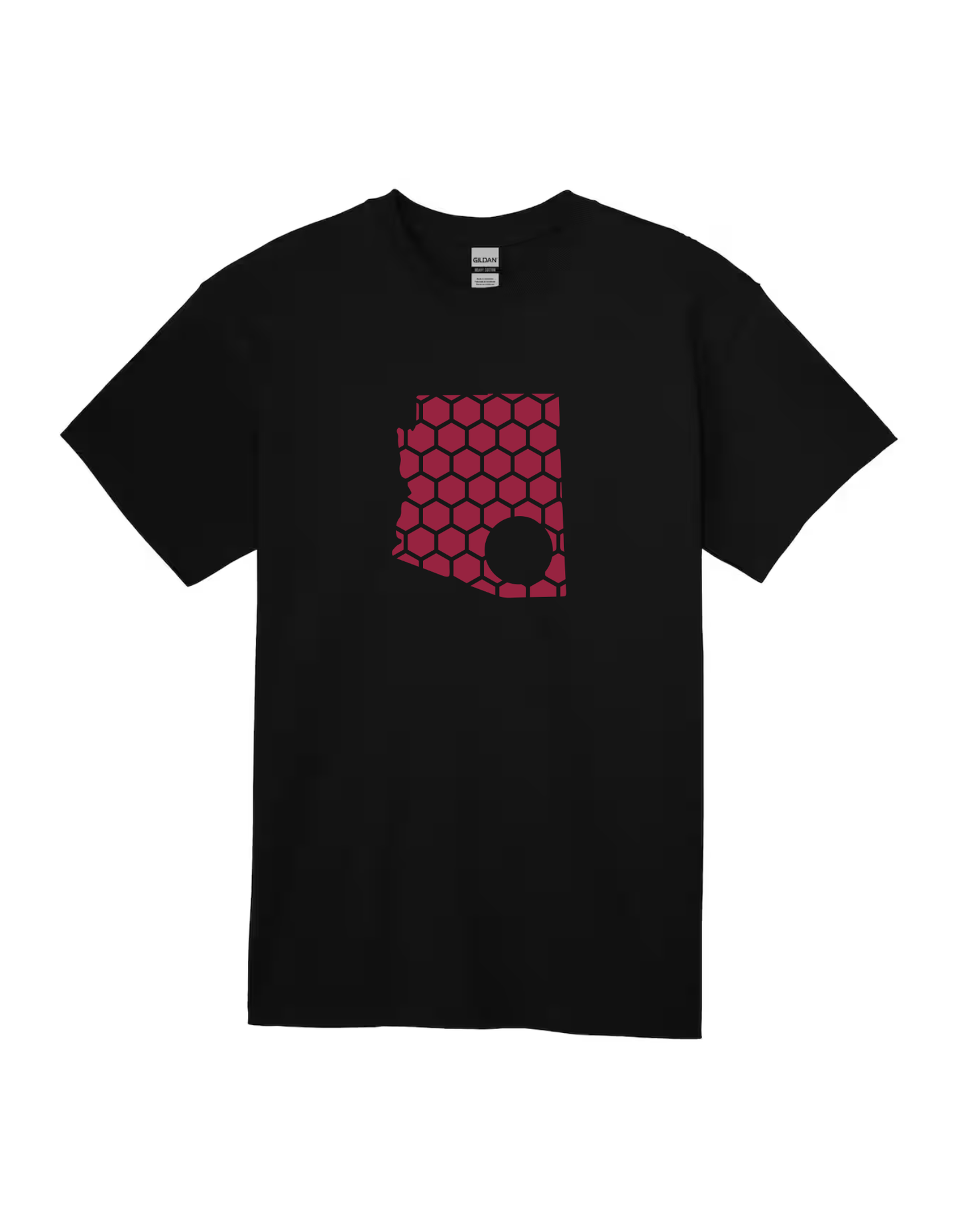 Arizona Honeycomb Crewneck T-Shirt-Rogue Magnolia Custom Designs