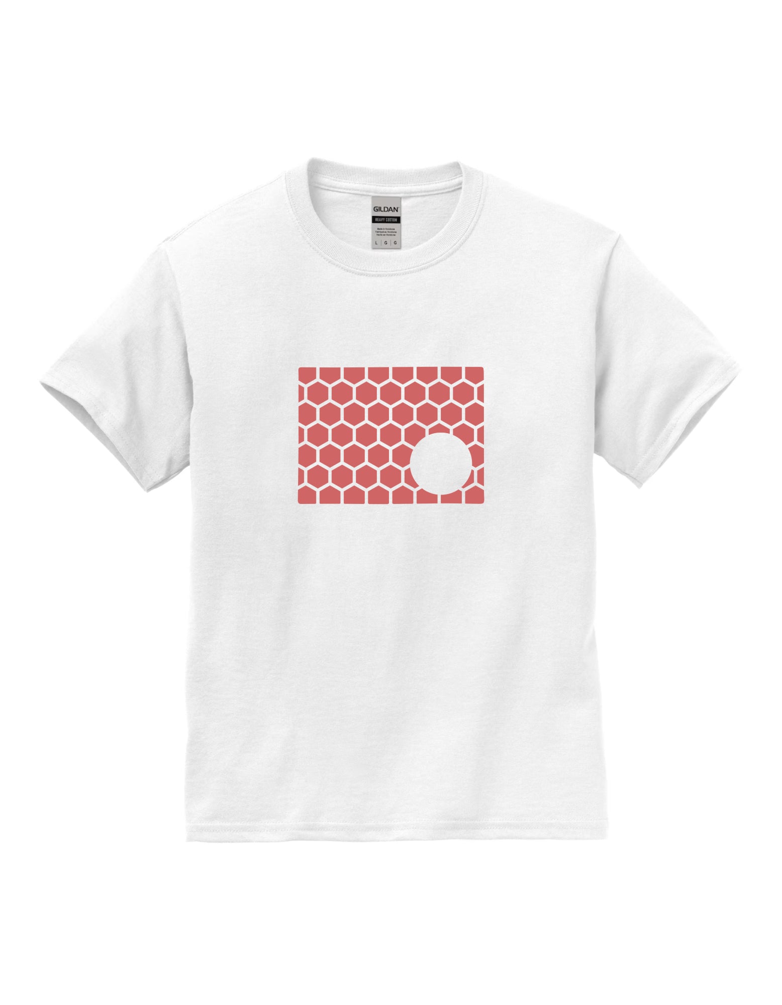 Colorado Honeycomb Crewneck T-Shirt-Rogue Magnolia Custom Designs