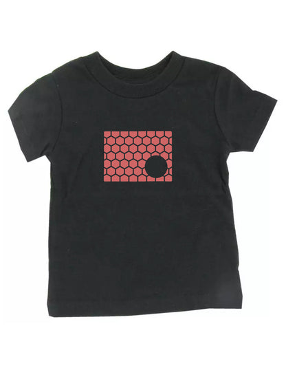 Colorado Honeycomb Crewneck T-Shirt-Rogue Magnolia Custom Designs