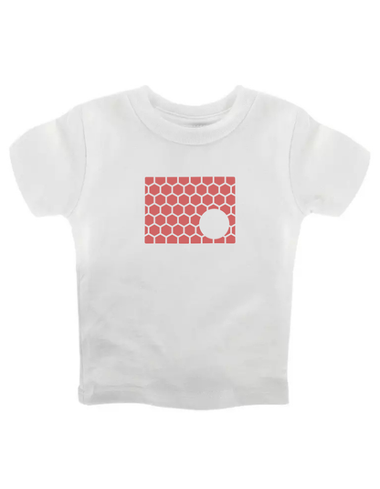 Colorado Honeycomb Crewneck T-Shirt-Rogue Magnolia Custom Designs