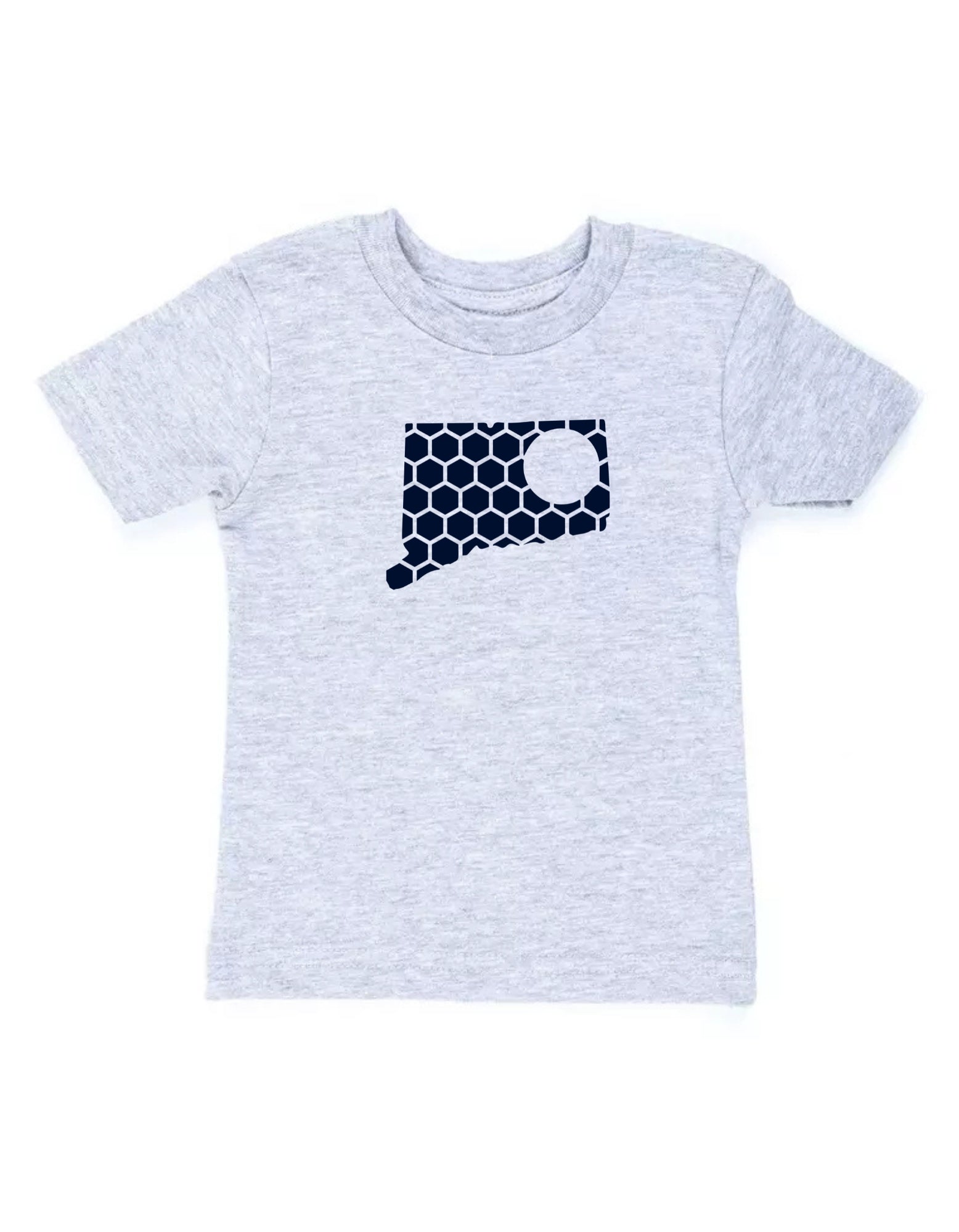 Delaware Honeycomb Crewneck T-Shirt-Rogue Magnolia Custom Designs