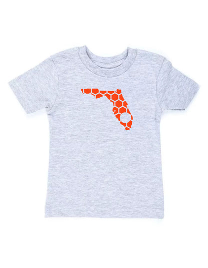 Florida Honeycomb Crewneck T-Shirt-Rogue Magnolia Custom Designs