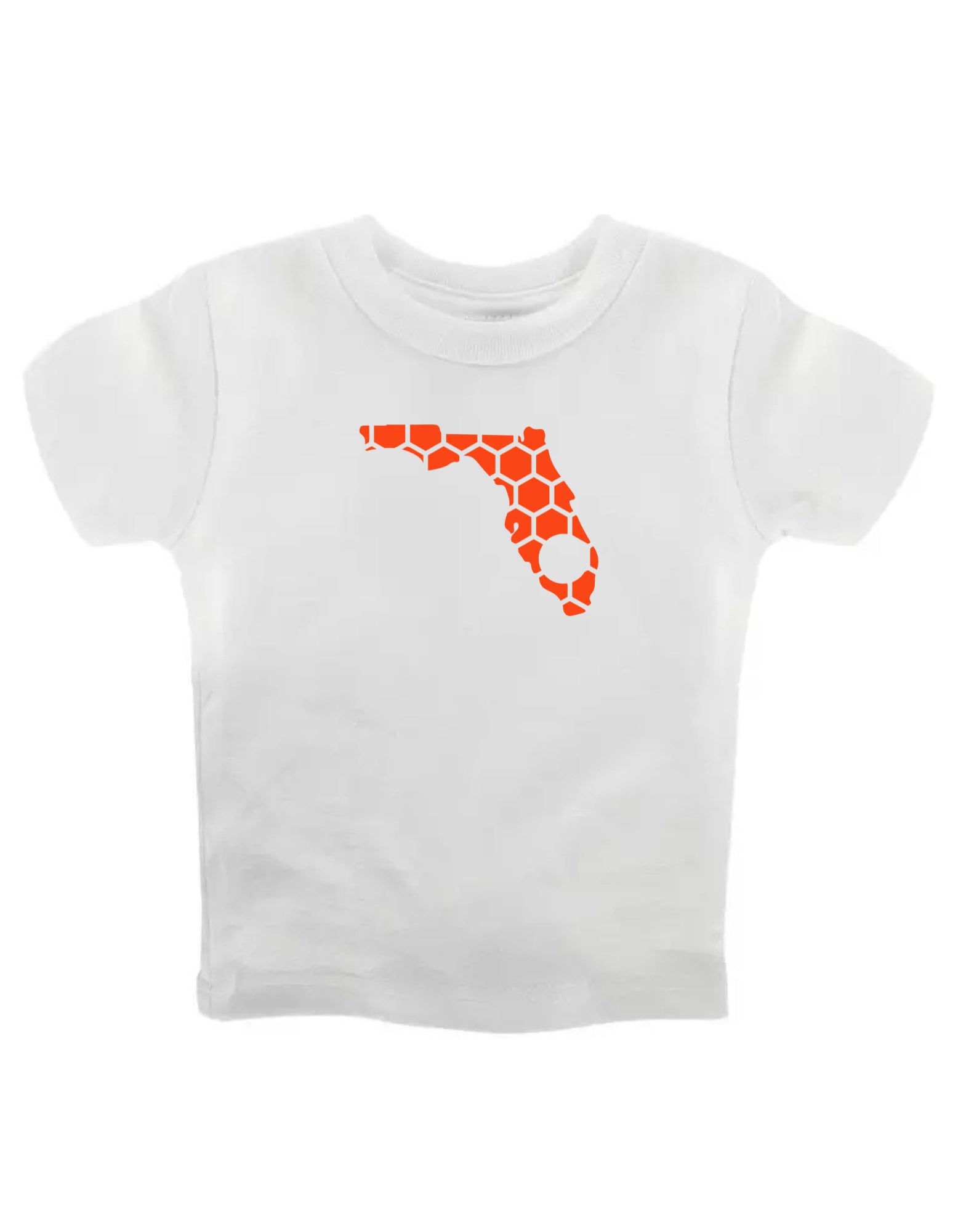 Florida Honeycomb Crewneck T-Shirt-Rogue Magnolia Custom Designs