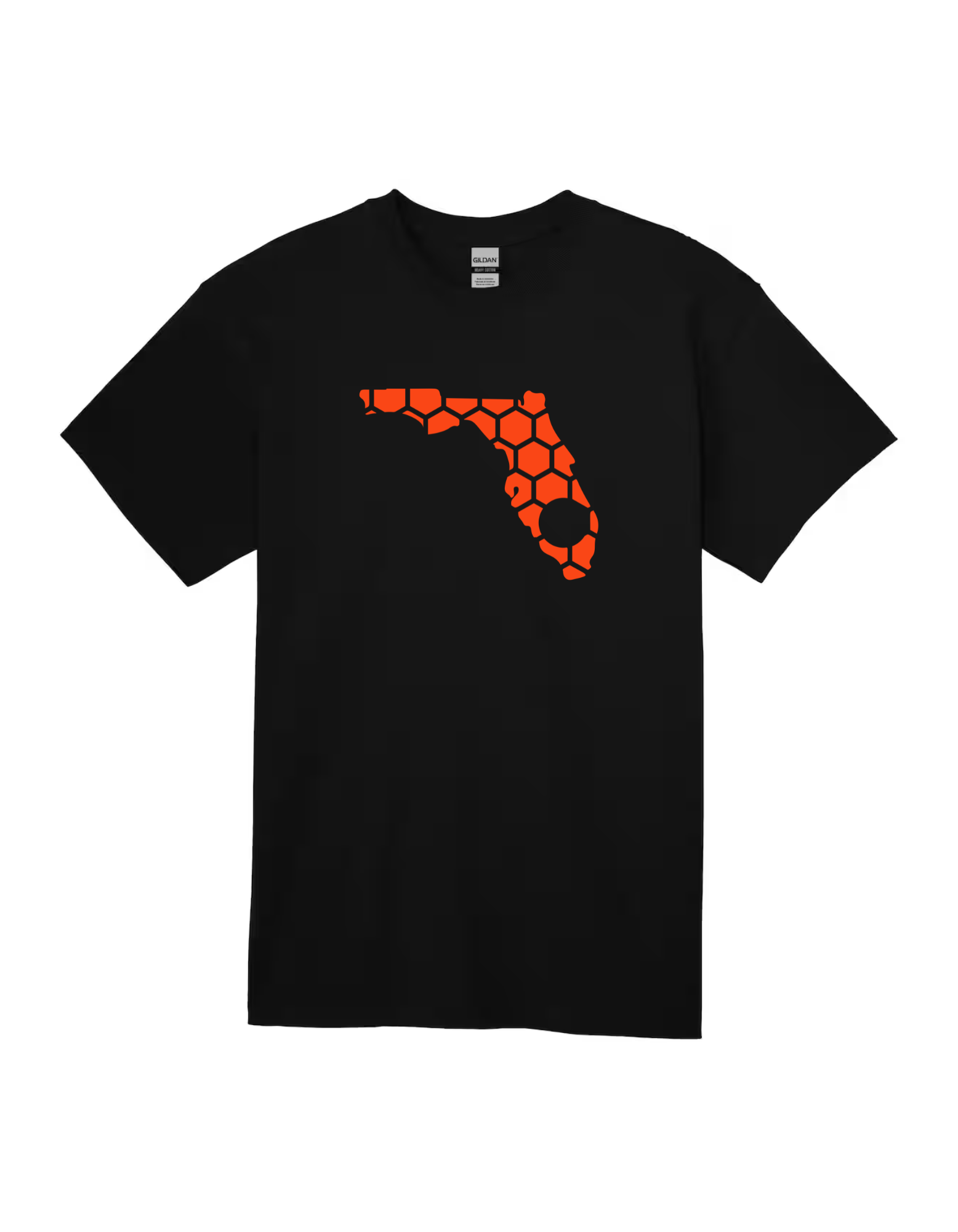 Florida Honeycomb Crewneck T-Shirt-Rogue Magnolia Custom Designs