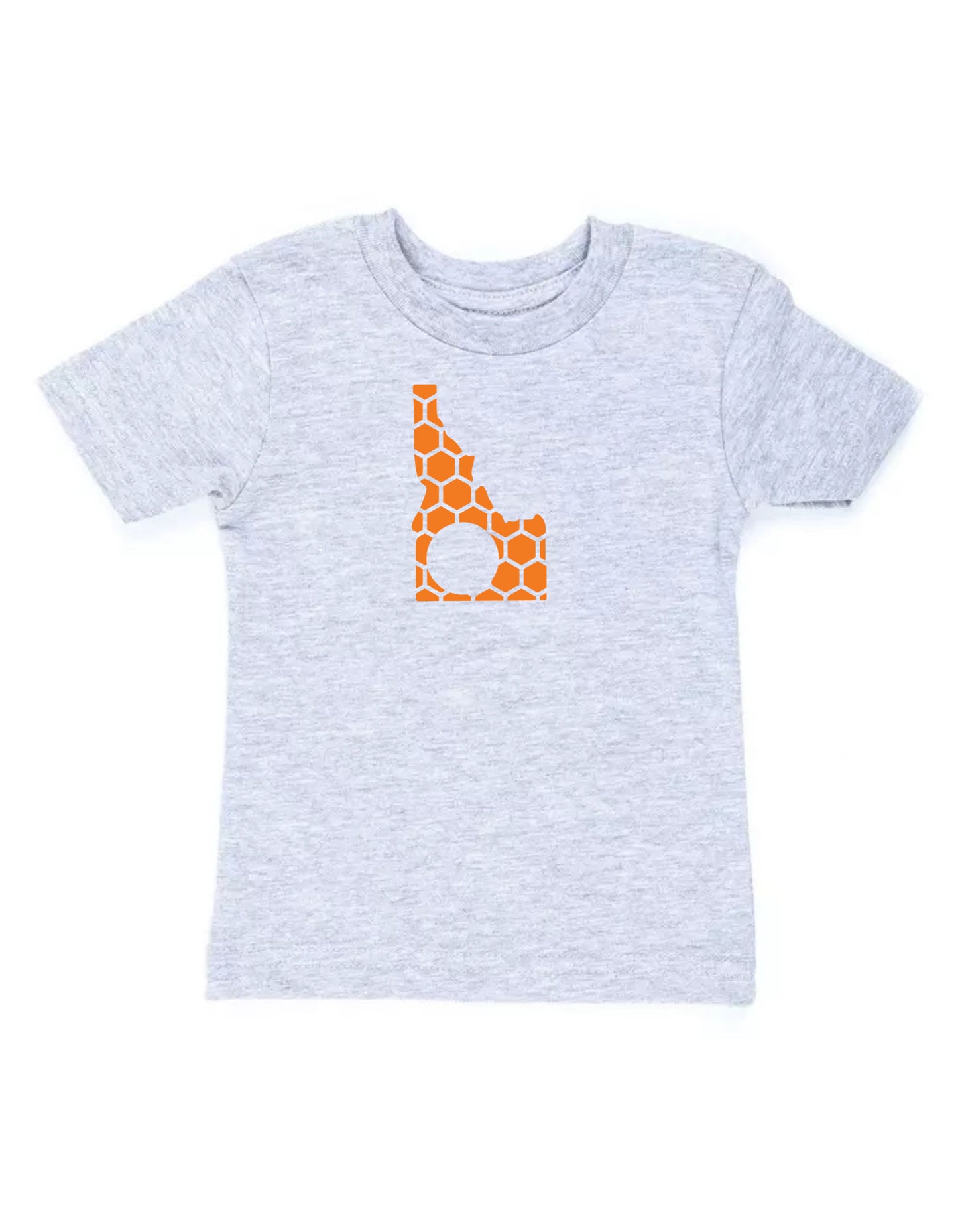 Idaho Honeycomb Crewneck T-Shirt-Rogue Magnolia Custom Designs