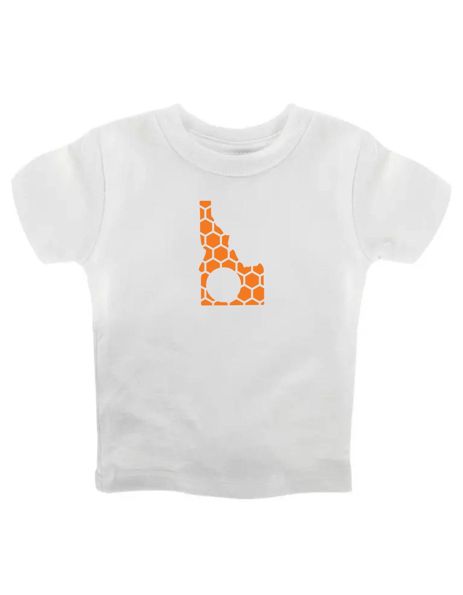 Idaho Honeycomb Crewneck T-Shirt-Rogue Magnolia Custom Designs