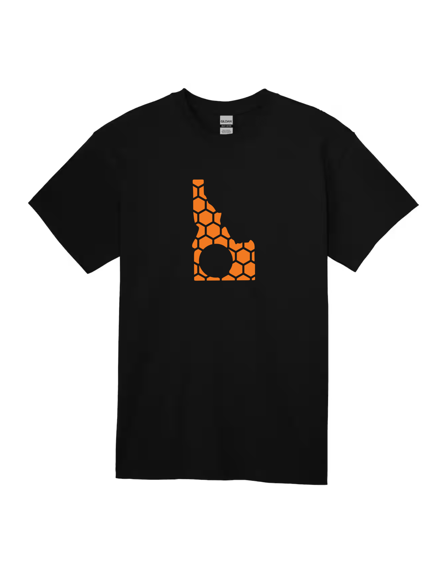 Idaho Honeycomb Crewneck T-Shirt-Rogue Magnolia Custom Designs
