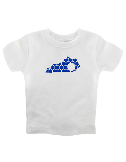 Kentucky Honeycomb Crewneck T-Shirt-Rogue Magnolia Custom Designs