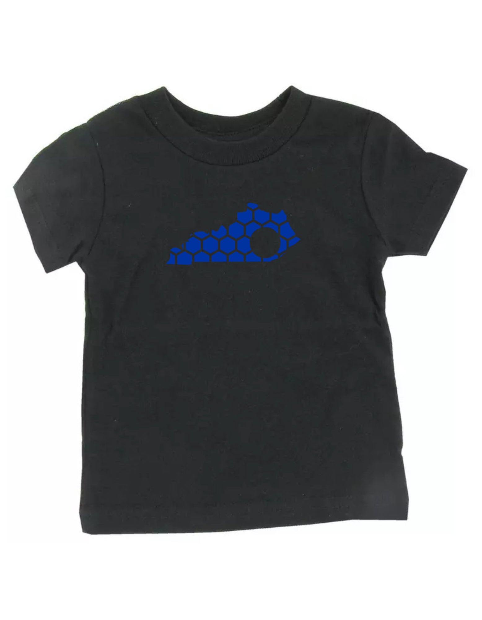 Kentucky Honeycomb Crewneck T-Shirt-Rogue Magnolia Custom Designs