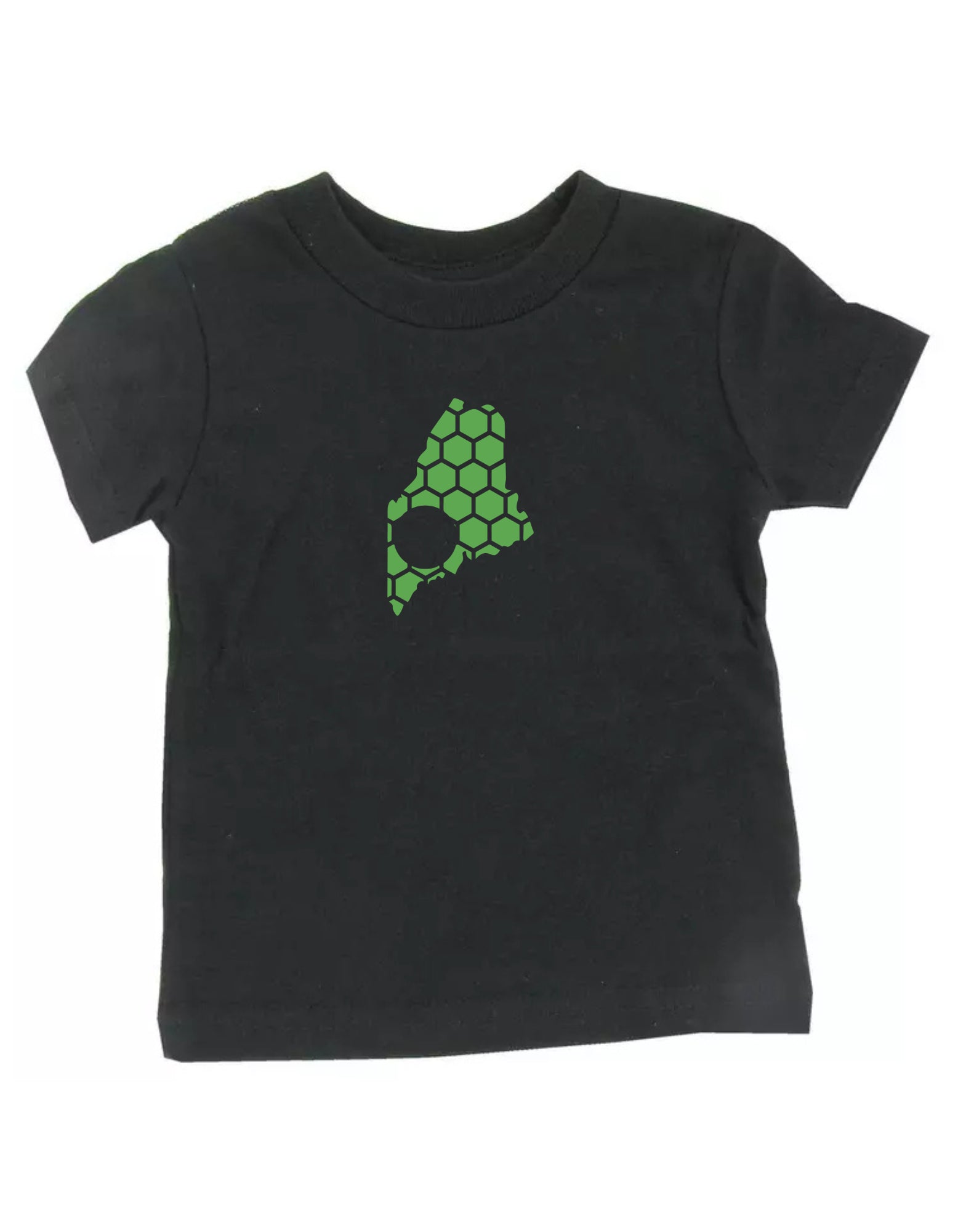Maine Honeycomb Crewneck T-Shirt-Rogue Magnolia Custom Designs