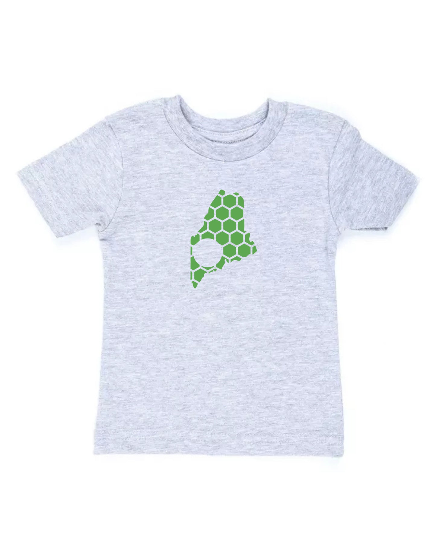 Maine Honeycomb Crewneck T-Shirt-Rogue Magnolia Custom Designs