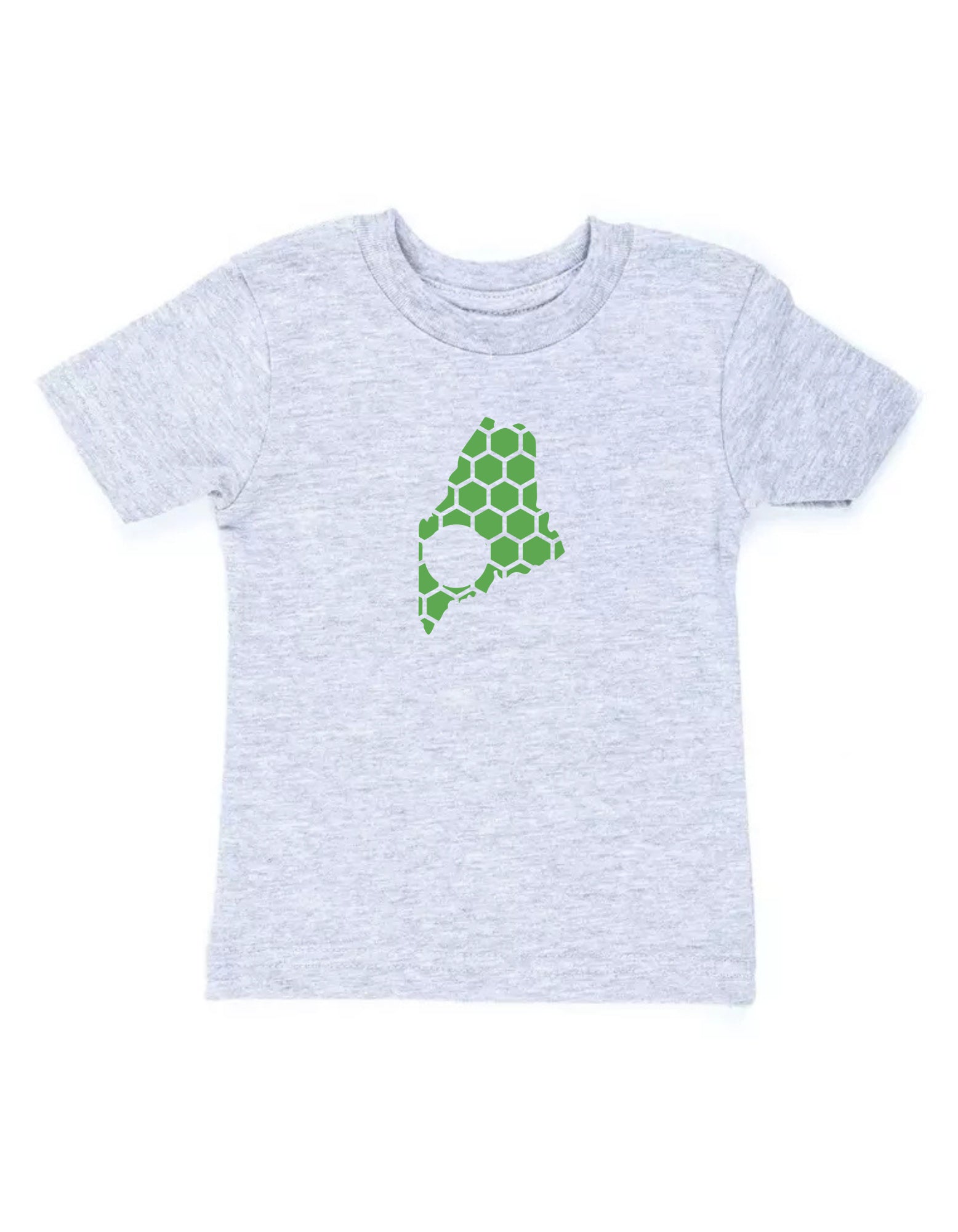Maine Honeycomb Crewneck T-Shirt-Rogue Magnolia Custom Designs