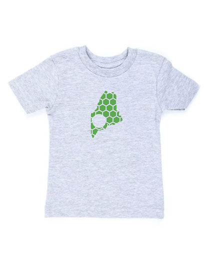 Maine Honeycomb Crewneck T-Shirt-Rogue Magnolia Custom Designs