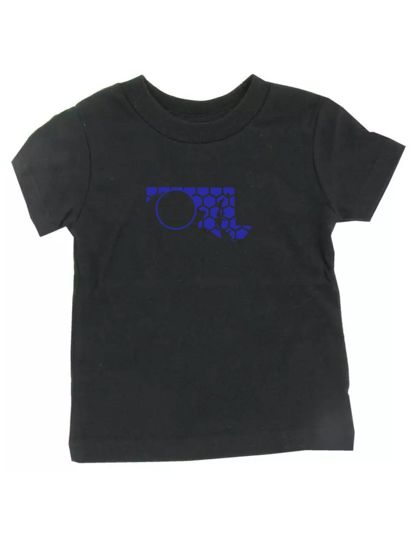 Maryland Honeycomb Crewneck T-Shirt-Rogue Magnolia Custom Designs