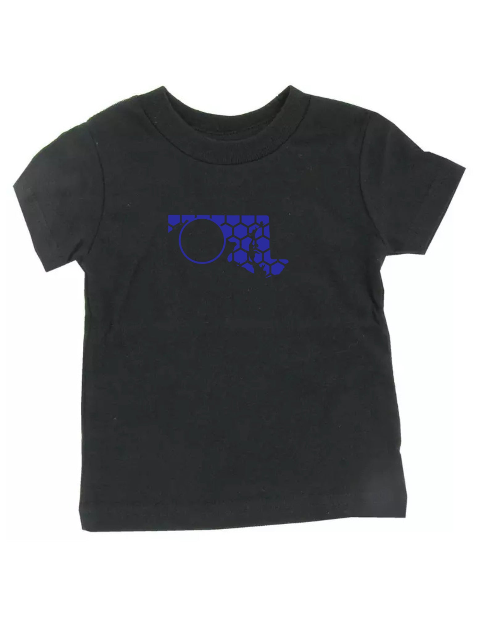 Maryland Honeycomb Crewneck T-Shirt-Rogue Magnolia Custom Designs