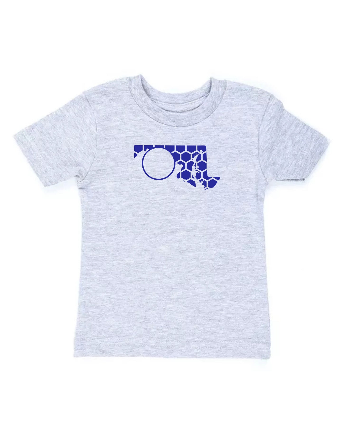 Maryland Honeycomb Crewneck T-Shirt-Rogue Magnolia Custom Designs