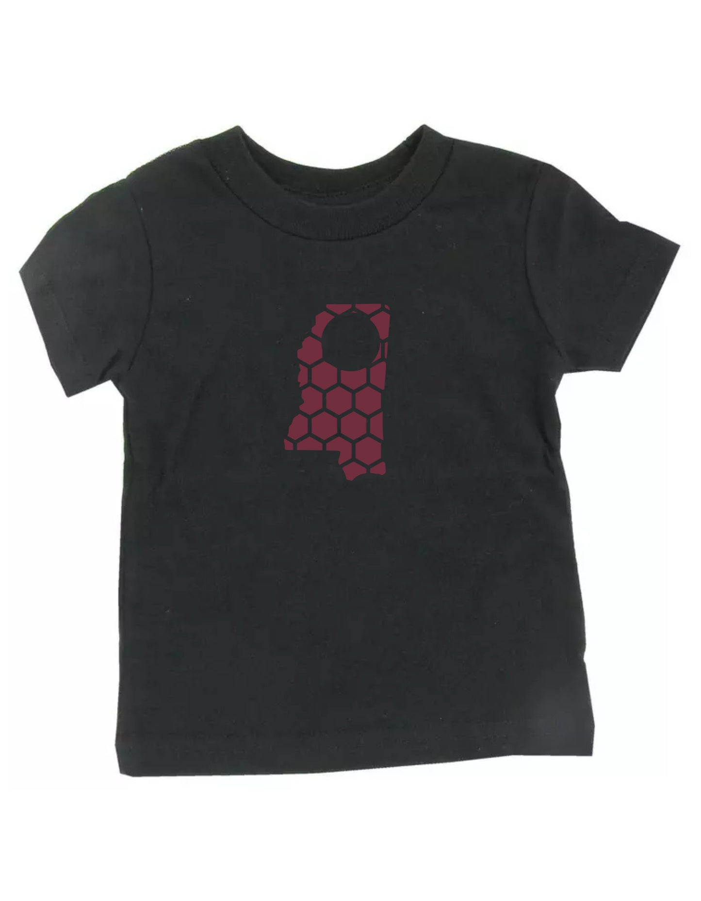 Mississippi Honeycomb Crewneck T-Shirt-Rogue Magnolia Custom Designs
