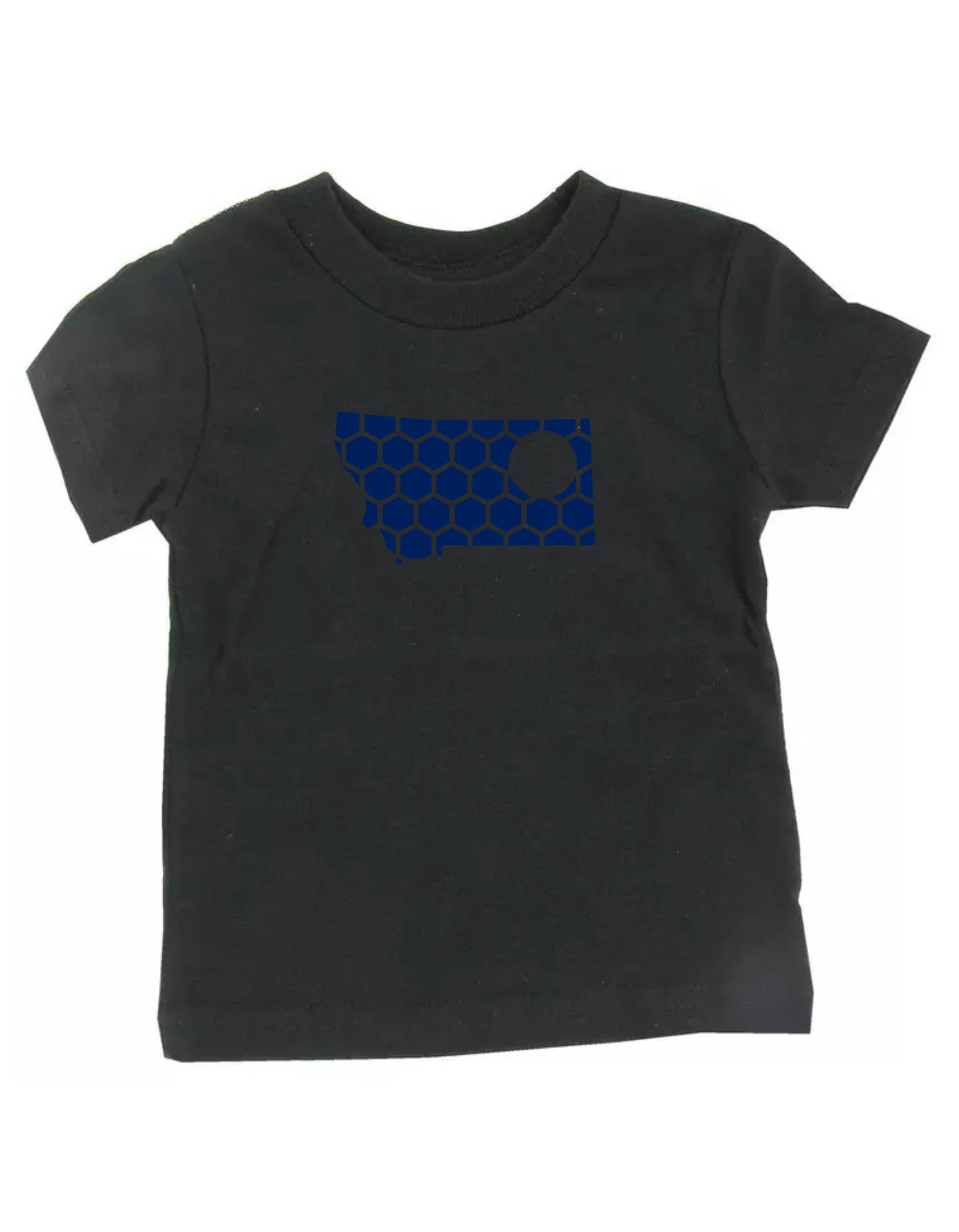 Montana Honeycomb Crewneck T-Shirt-Rogue Magnolia Custom Designs