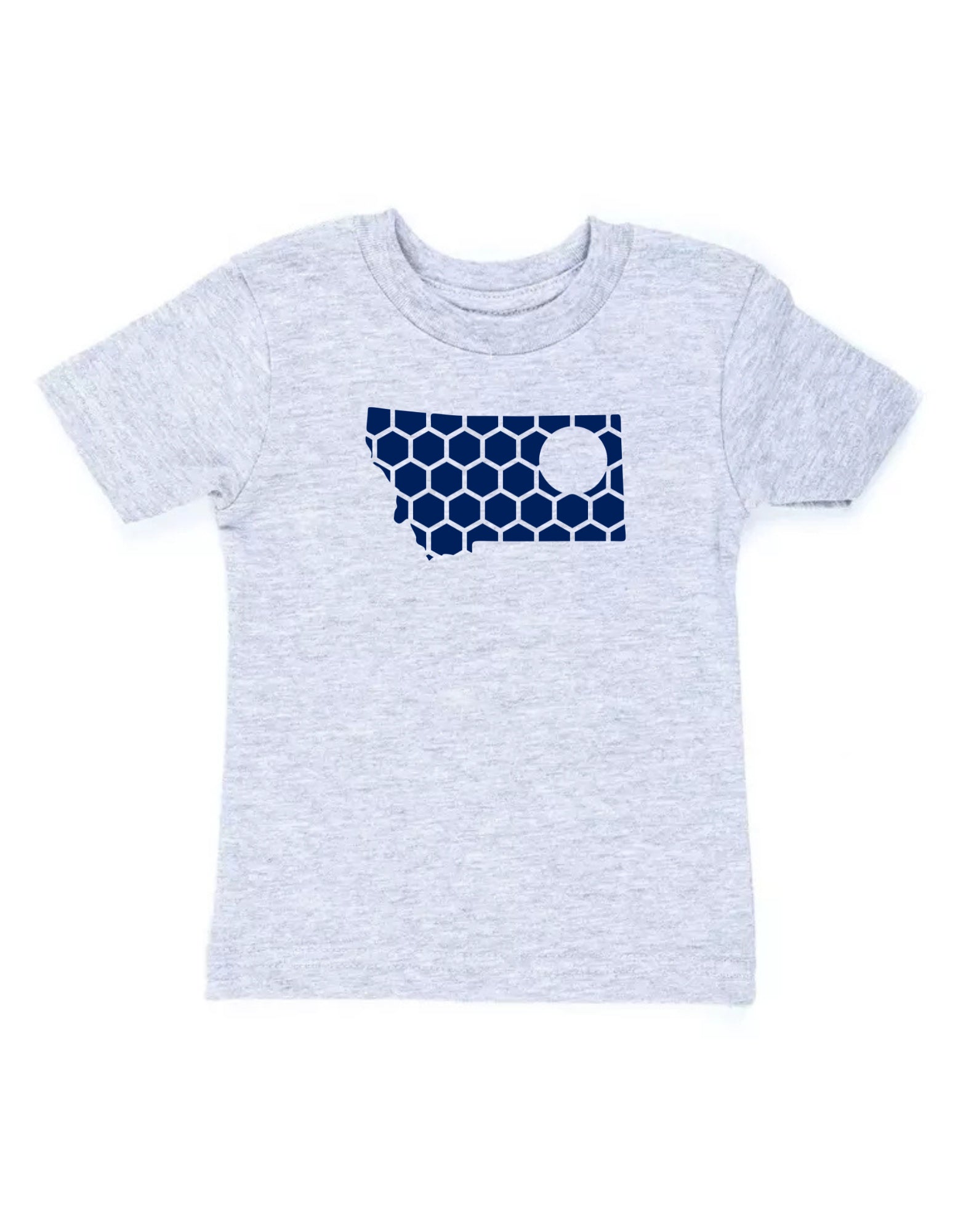 Montana Honeycomb Crewneck T-Shirt-Rogue Magnolia Custom Designs