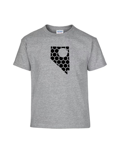 Nevada Honeycomb Crewneck T-Shirt-Rogue Magnolia Custom Designs
