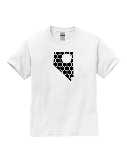 Nevada Honeycomb Crewneck T-Shirt-Rogue Magnolia Custom Designs