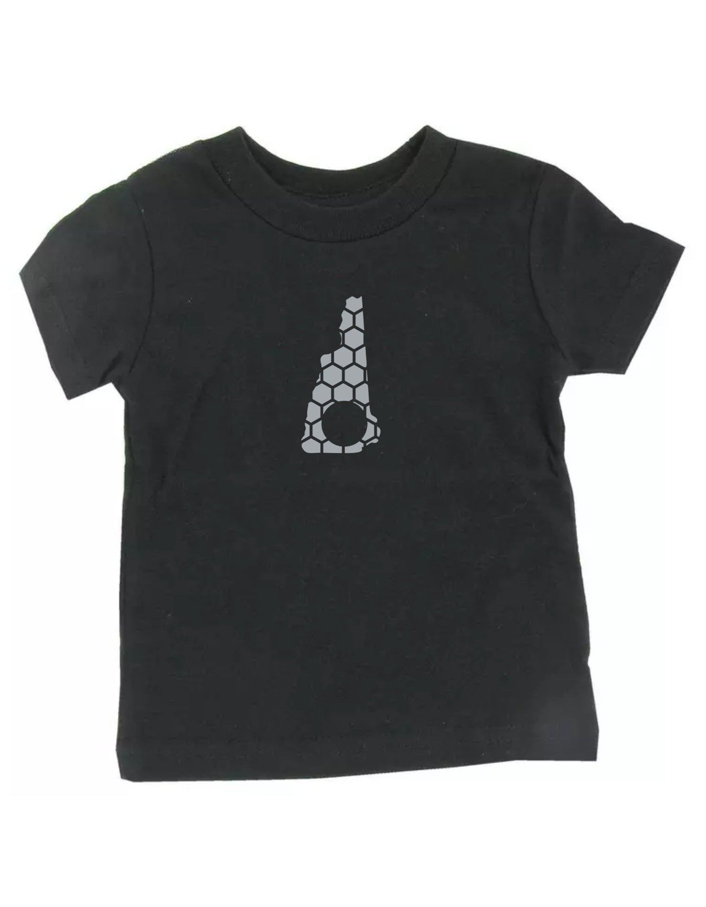 New Hampshire Honeycomb Crewneck T-Shirt-Rogue Magnolia Custom Designs