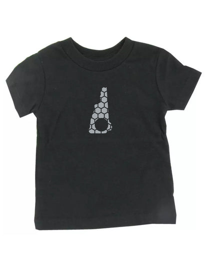 New Hampshire Honeycomb Crewneck T-Shirt-Rogue Magnolia Custom Designs