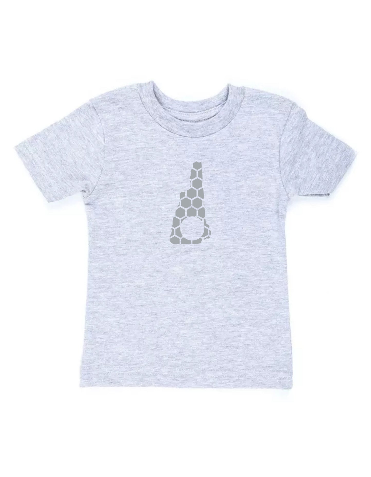 New Hampshire Honeycomb Crewneck T-Shirt-Rogue Magnolia Custom Designs